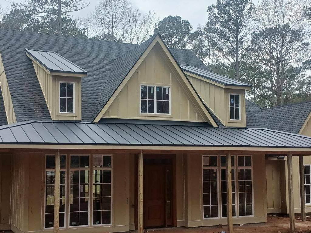 custom home finished